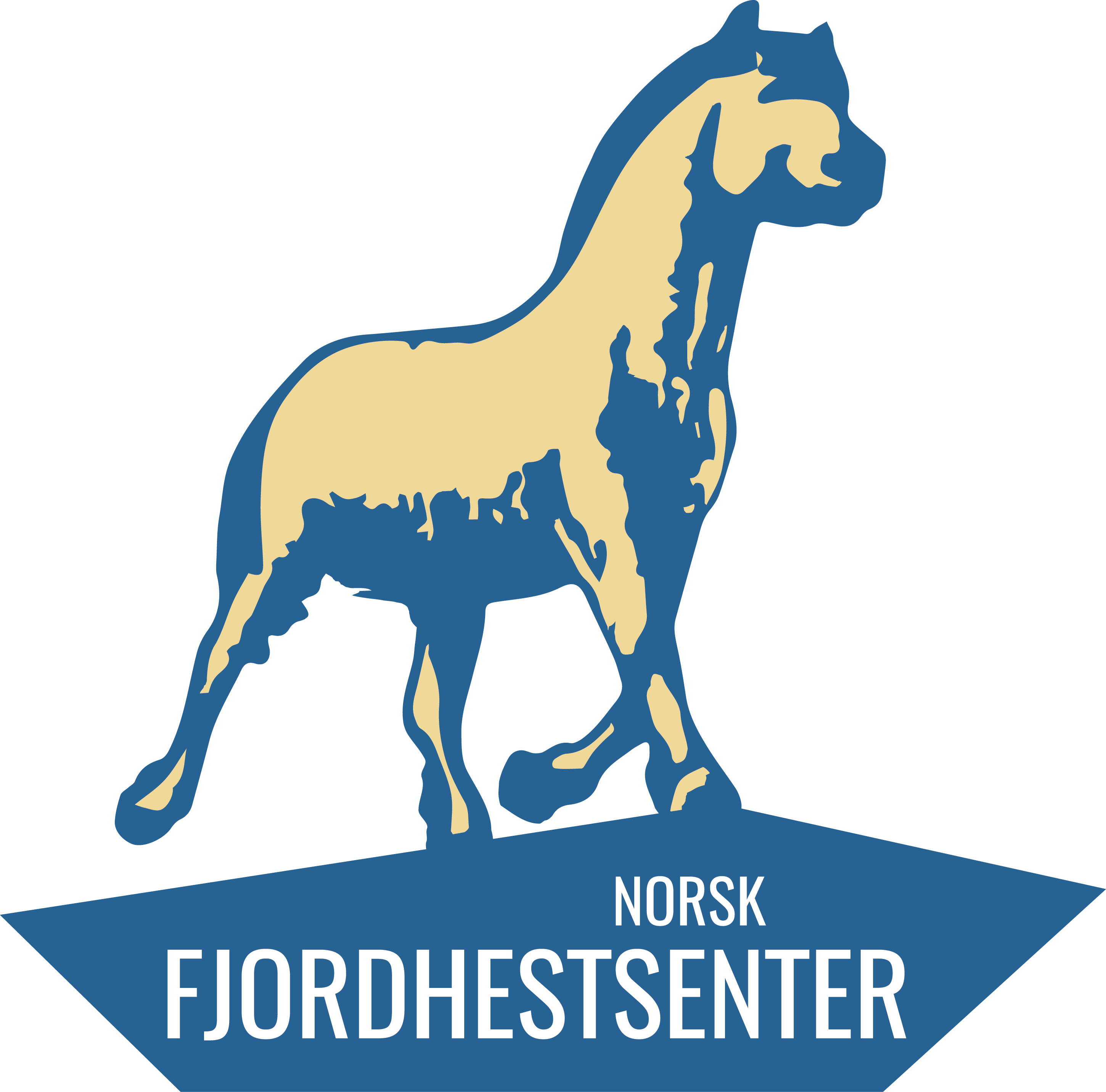 Logo til Norsk Fjordhestsenter